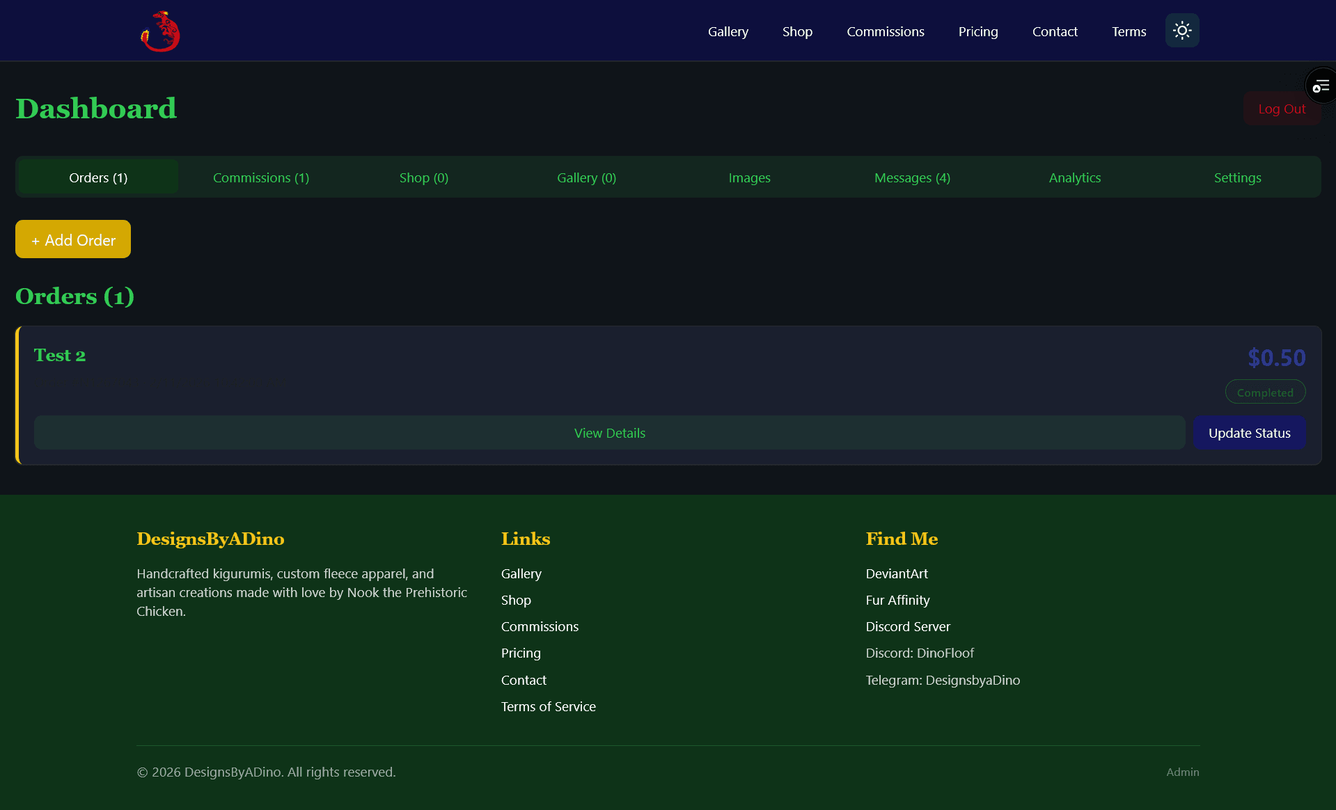 DesignsByADino - product view